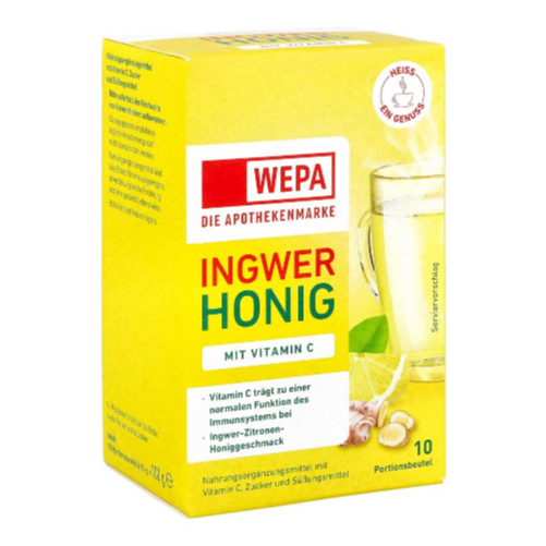 WEPA Ingwer+Honig+Vitamin C Pulver